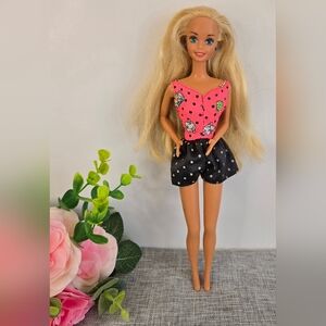 Vintage 1975 Awesome Barbie Doll Capri?, Blonde Hair, Blue‎ Eyes